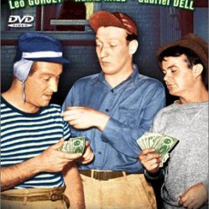 Pat Costello Leo Gorcey and Huntz Hall in Million Dollar Kid 1944