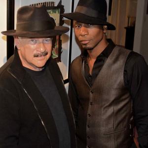 Producer Arthur Gorson and Actor Leon Cool Runnings Temtations Buffalo Soldiers etc At 2013 Oscar Party