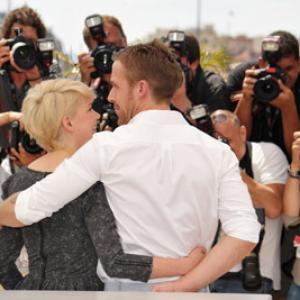 Actors Ryan Gosling and Michelle Williams attend the 'Blue Valentine' Photo Call held at the Palais des Festivals during the 63rd Annual International Cannes Film Festival on May 18, 2010 in Cannes, France.