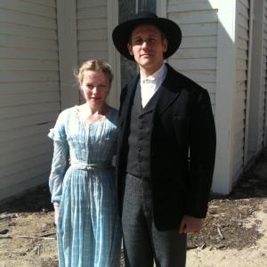 Emma Bell and Coburn Goss in Reconstruction NBC