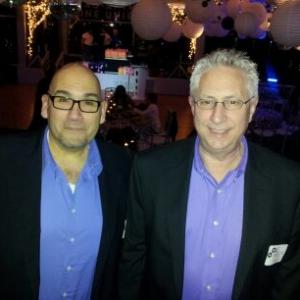 Rich and Actor Rob Putansu at the AFTRA 2012 Annual Party