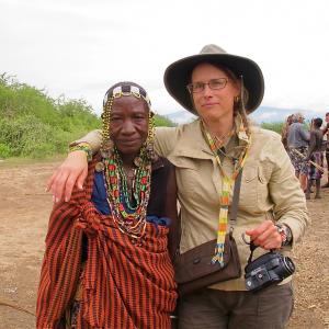 Elder Woman of Morongo Tribe Lake Eyasi Area of north Tanzania