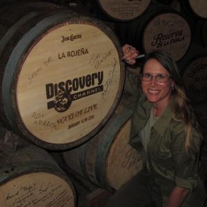 Signing Tequila Barrel Way of Life Jimador Episode The Cave at Jose Cuervo Jan 2011