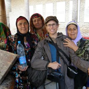 Khiva Ladies at Prayer Well