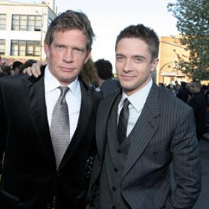 Thomas Haden Church and Topher Grace at event of Zmogus voras 3 2007