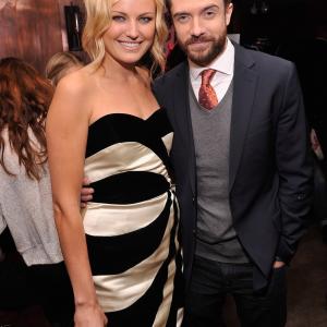 Malin Akerman and Topher Grace at event of The Giant Mechanical Man 2012