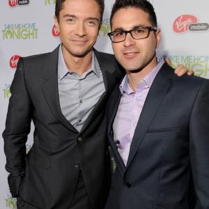 Topher Grace and Gordon Kaywin at event of Take Me Home Tonight 2011