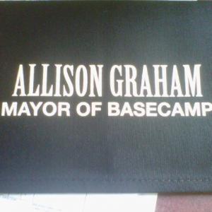 The Mayor of Basecamp is an official title