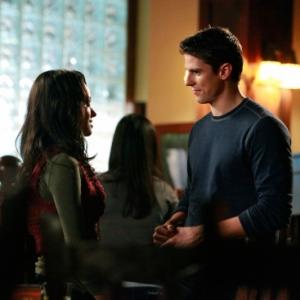 Still of Sean Faris and Kat Graham in Vampyro dienorasciai 2009