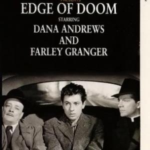 Dana Andrews, Farley Granger and Robert Keith in Edge of Doom (1950)
