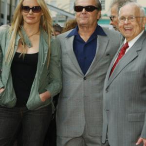Jack Nicholson, Daryl Hannah and Johnny Grant