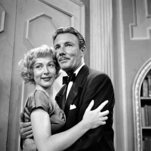 Still of Lee Grant and Tom Helmore in Studio One: The Blonde Comes First (1952)