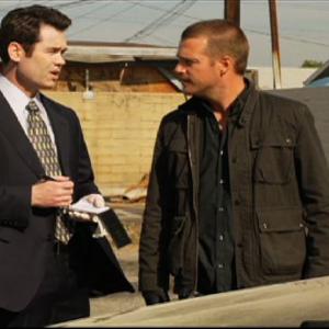 Matthew Grant Godbey and Chris ODonnell on NCIS Los Angeles
