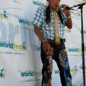 Saginaw Grant- celebrity guest speaker at World Fest Earth Day LA 2013