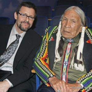 Saginaw Grant with actor Judd Nelson at the 2012 Artivist Film Festival Awards Ceremony