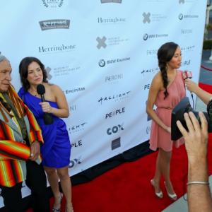 Saginaw Grant is interviwed at the 2012 San Diego Film Festival