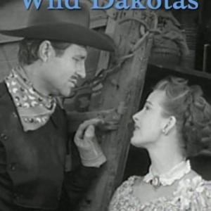 Jim Davis and Coleen Gray in The Wild Dakotas 1956