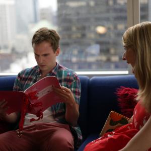 Still of Mamie Gummer and Ryan Spahn in Hes Way More Famous Than You 2013