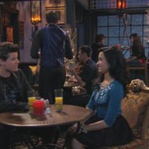 Steven Grayhm and Demi Lovato in Sonny With A Chance.