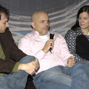 Marcia Gay Harden Joe Pantoliano and Joseph Greco at event of Canvas 2006
