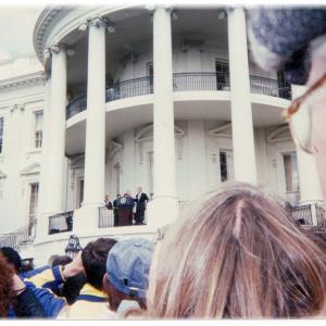 Gigi invited to White House Inauguration  President Bill Clinton swore in