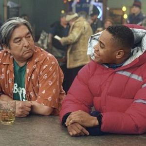 Still of Cuba Gooding Jr and Graham Green in Snow Dogs 2002