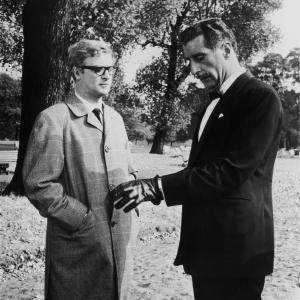 Still of Michael Caine and Nigel Green in The Ipcress File (1965)