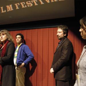 Sam Green, Bill Siegel and Carrie Lozano at event of The Weather Underground (2002)