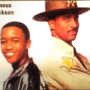 Gordon Greene as Sheriff Wood Jackson and Lee Thompson Young as Jett Jackson