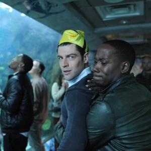 Still of Max Greenfield and Lamorne Morris in New Girl 2011