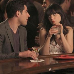 Still of Zooey Deschanel and Max Greenfield in New Girl 2011
