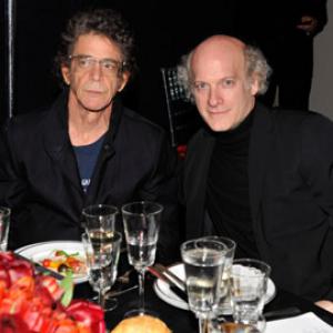 Timothy Greenfield-Sanders and Lou Reed