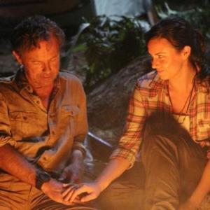 Still of Bruce Greenwood and Katie Featherston in The River 2012