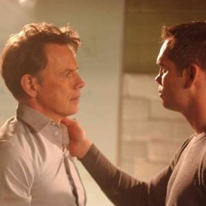 Still of Bruce Greenwood and Rich Franklin in Cyborg Soldier 2008
