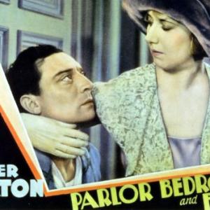 Buster Keaton and Charlotte Greenwood in Parlor, Bedroom and Bath (1931)