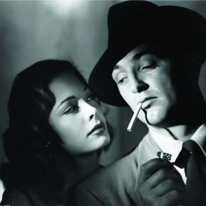 Still of Robert Mitchum and Jane Greer in Out of the Past 1947