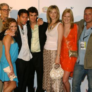 Chris Jaymes Christine Lakin Nicholle Tom David Austin Eric Michael Cole Judy Greer and Todd Rulapaugh at event of In Memory of My Father 2005