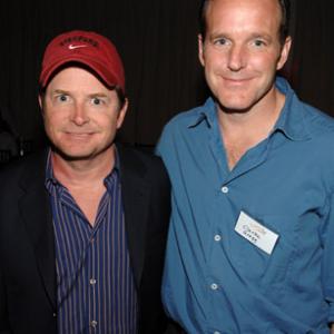 Michael J Fox and Clark Gregg