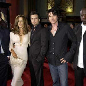 Kate Beckinsale Scott Speedman Shane Brolly Kevin Grevioux and Len Wiseman at event of Kitas pasaulis 2003