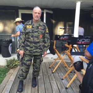 During filming on NCIS:NOLA