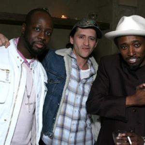 Clifton Collins Jr Eddie Griffin and Wyclef Jean at event of Redline 2007