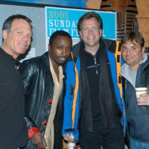 Eddie Griffin and David Permut at event of DysFunktional Family 2003