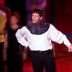 Jerry as KIng John in Shakespeares play at the Arc Light Theatre, Off-Broadway in New York City