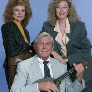Still of Andy Griffith Julie Sommars and Nancy Stafford in Matlock 1986