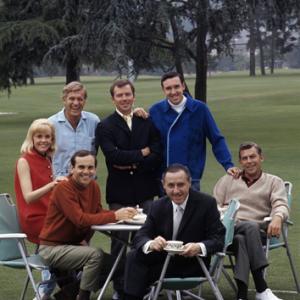 Richard O Linke with Ronnie Schell Jerry Van Dyke Ken Berry Jim Nabors and Andy Griffith