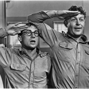 Still of Nick Adams and Andy Griffith in No Time for Sergeants 1958