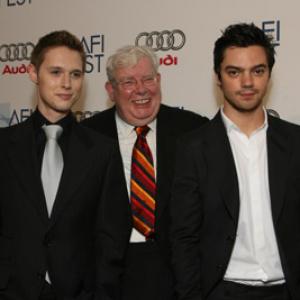 Richard Griffiths Dominic Cooper and Samuel Barnett at event of The History Boys 2006