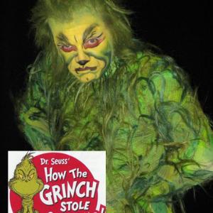 Jeff Griggs as the GRINCH in Broadways West coast production of How the Grinch Stole Christmas at the Pantages LA