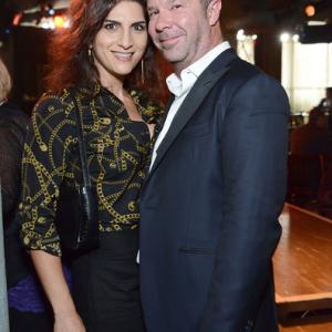 Linda Grigorian and Jim Casey, supporter of the SAG Foundation, attend the Screen Actors Guild Foundation's Night Before Event in Los Angeles at Rockwell Table and Stage on June 8, 2014