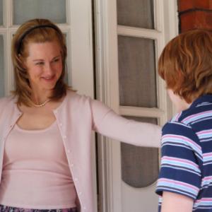 Still of Laura Linney and Rupert Grint in Driving Lessons 2006